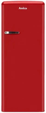 Amica, Réfrigérateur, AR5222R, 218L, Rouge
