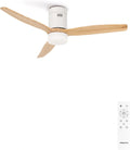 CREATE, Ventilateur, 40W, avec télécommande, fonctionnement silencieux, Blanc