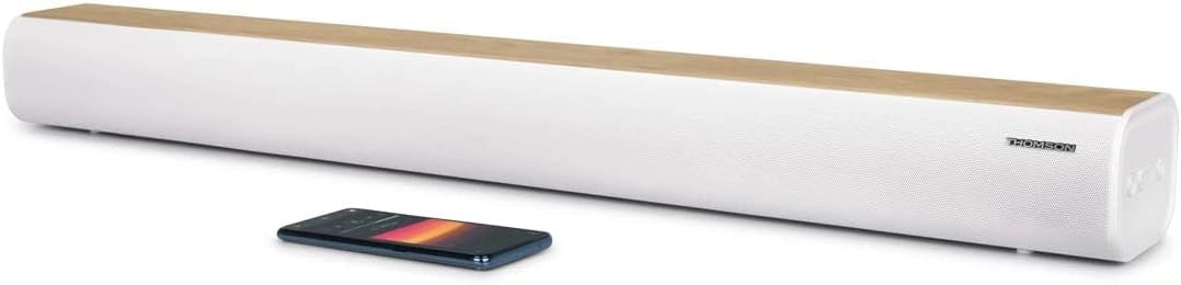 THOMSON, Appareil électrique, SB401BT, 200W, Bluetooth, avec télécommande, Blanc