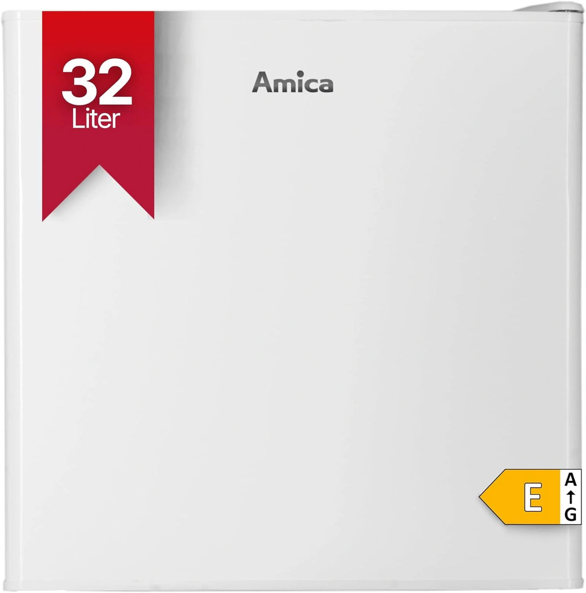 Amica, Congélateur, 32 L, 3010 W, fonctionnement automatique, Blanc