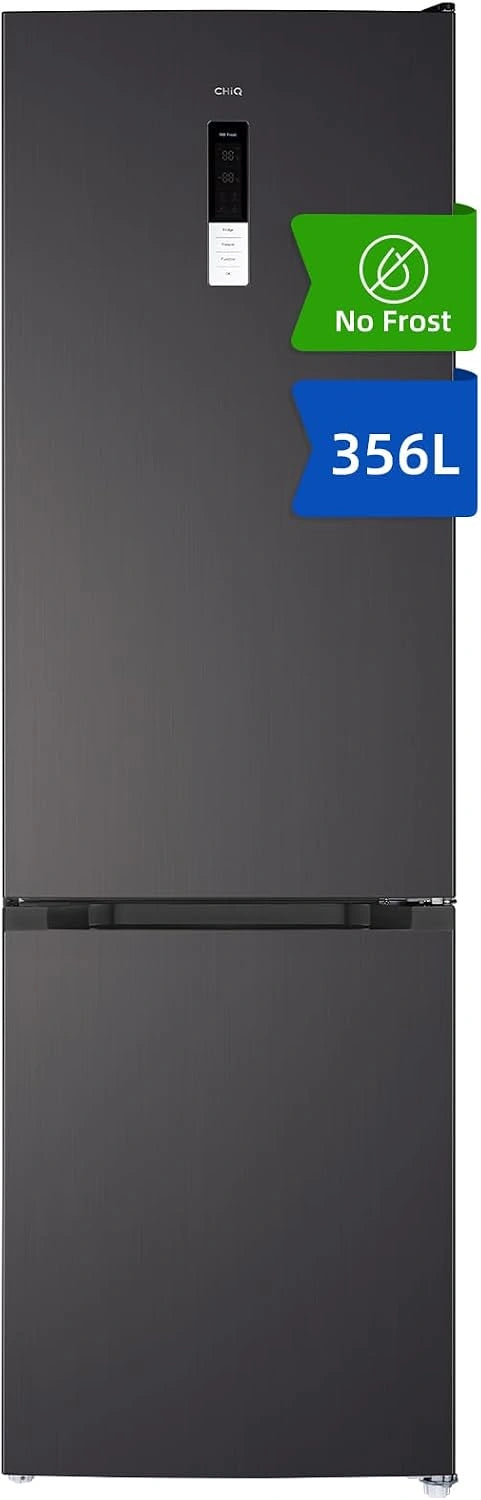 CHiQ, Réfrigérateur combiné, 356L, connecté, Noir