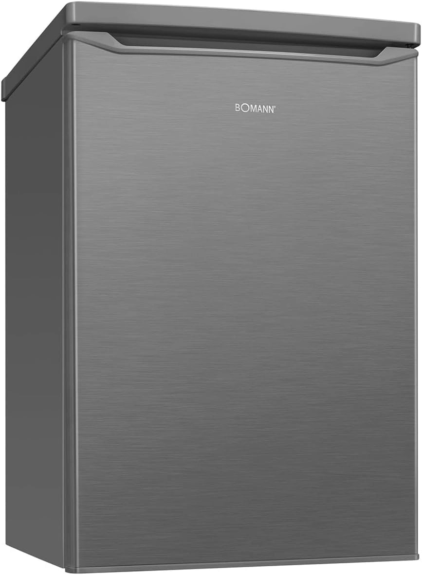 Bomann, Réfrigérateur, 109 litres, fonctionnement silencieux, format compact, Argenté