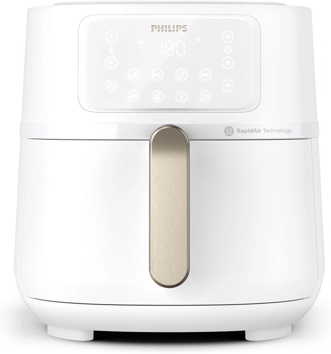 Philips, Friteuse sans huile, HD9285, 7,2L, Wi-Fi, connecté, Blanc