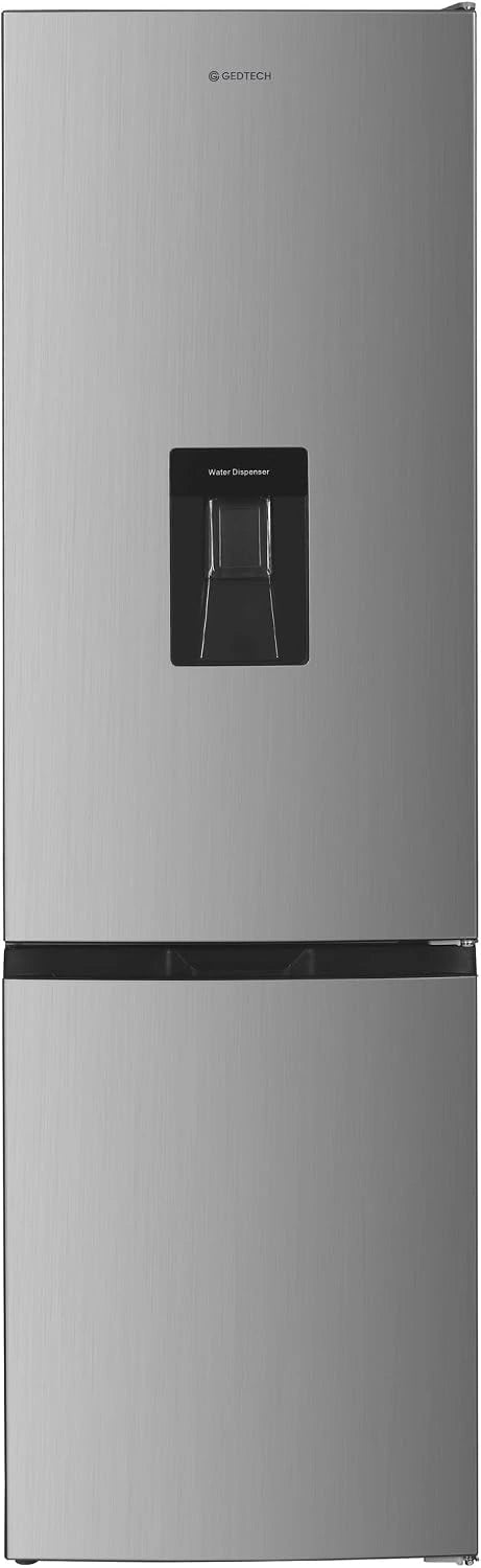 GEDTECH, Réfrigérateur combiné, GCB262SL, 262L, Argenté