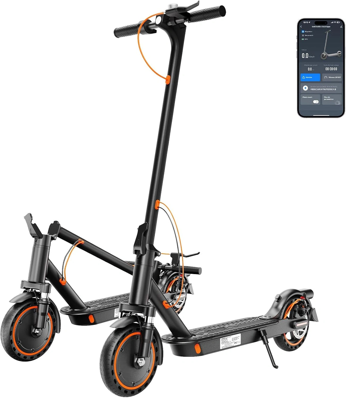 TODIMART, Batterie, 25KM, 350W, 36V