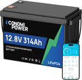 LiFePO4, Batterie, 12 V, connecté, format compact