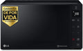 LG, Four à micro-ondes, MH6535GDS, 25 L, 1000 W, connecté, technologie Inverter, fonctionnement automatique, Noir