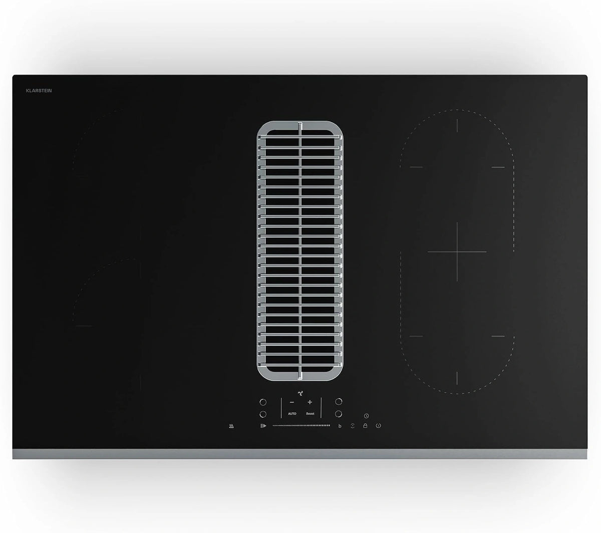 Klarstein, Plaque de cuisson, 7400W, commande tactile, Noir