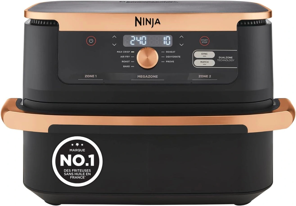 Ninja, Friteuse sans huile, AF500EUCP, 10,4L