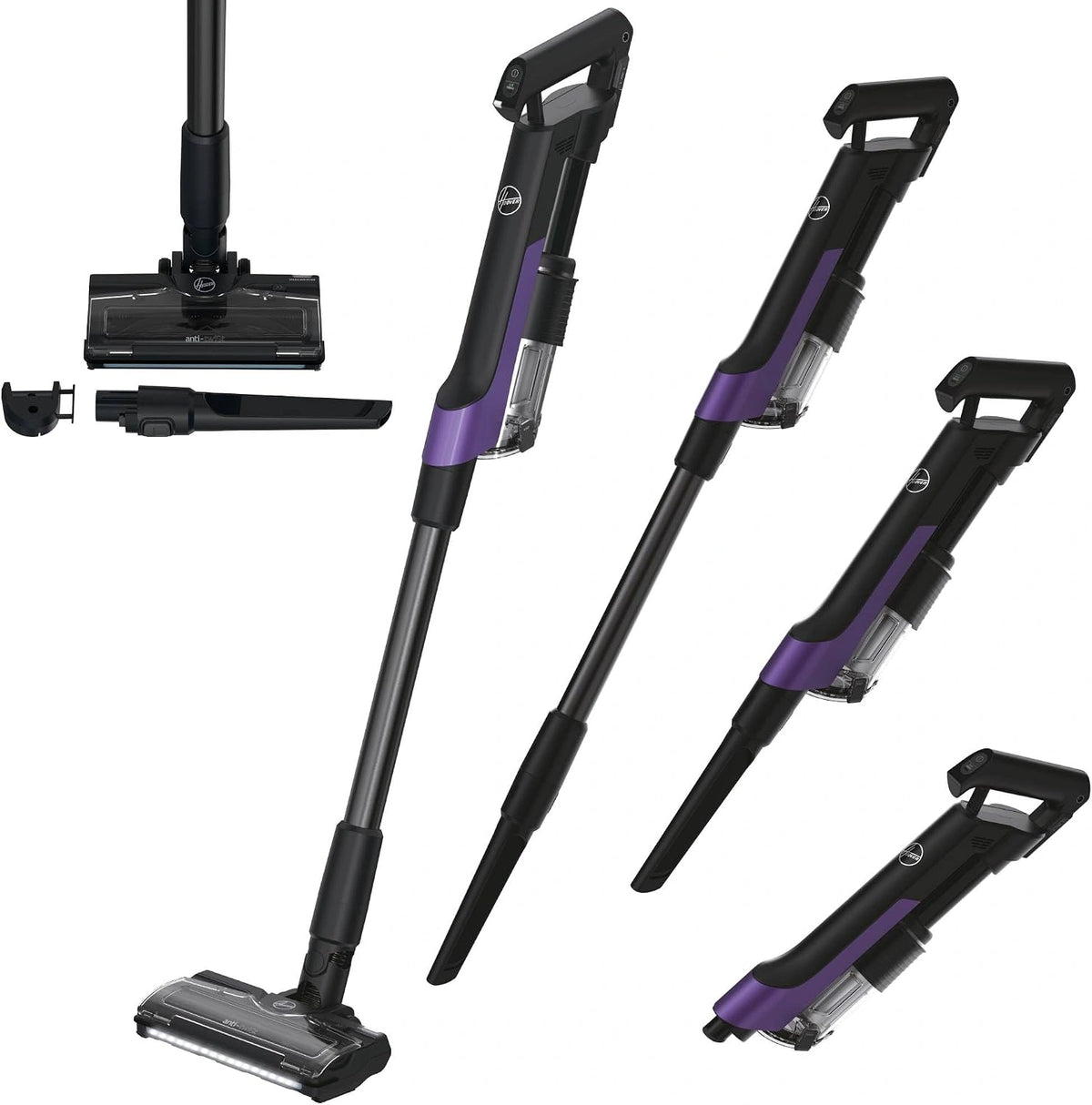 Hoover, Aspirateur, HF2, 165W, sans fil, format compact