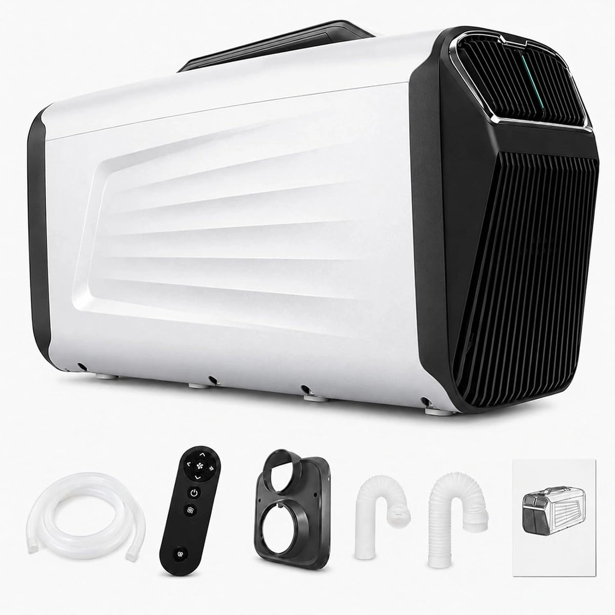 Btu, Climatiseur, 400W, 12V, 24V, déshumidification, refroidissement, fonctionnement silencieux