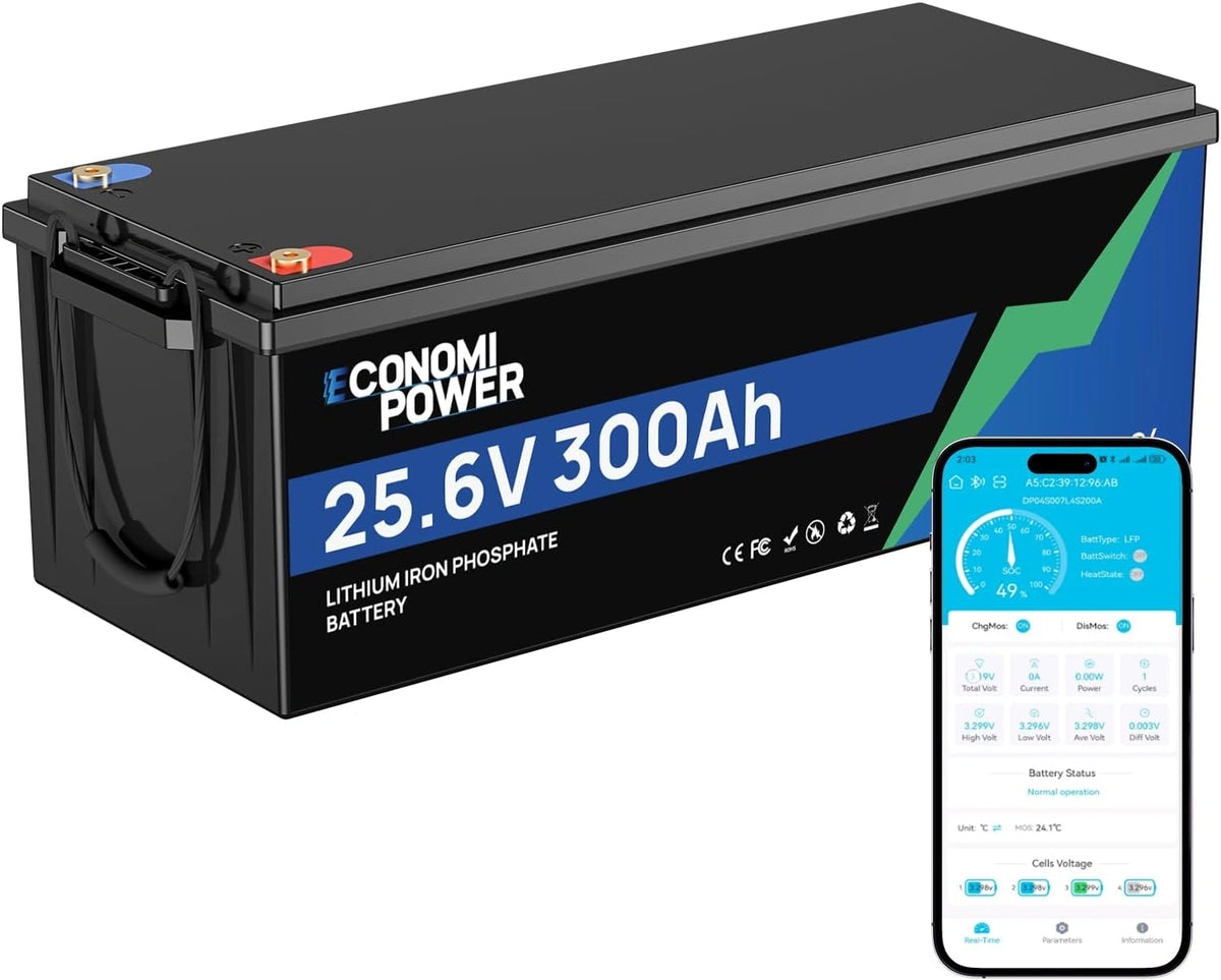 LiFePO4, Batterie, 24V