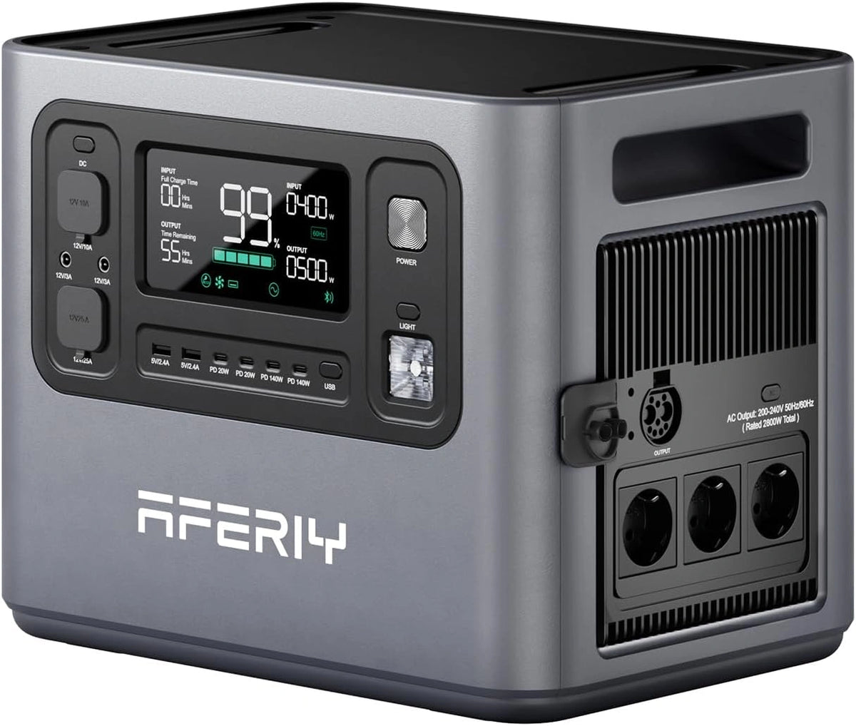 AFERIY, Groupe électrogène, 220V-240V, 2800W, 1200W, 220V, format mobile