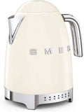 Smeg, Bouilloire électrique, KLF04CREU, 1,7 L, 2400W, fonctionnement automatique