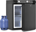 Smad, Réfrigérateur, 40L, 12V, 220V, format mobile, Noir