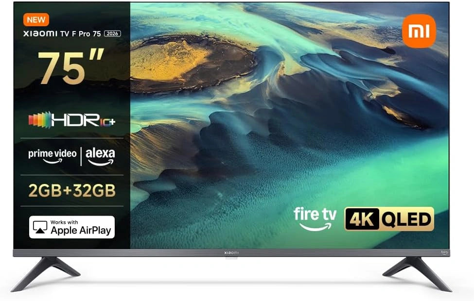 XIAOMI, Téléviseur, OS8, 75 Pouces, 2Go, 32Go, connecté
