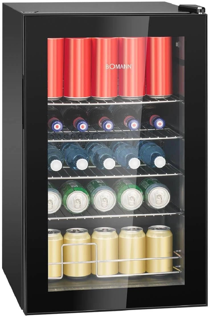 Bomann, Réfrigérateur à boissons, 63 L, Noir
