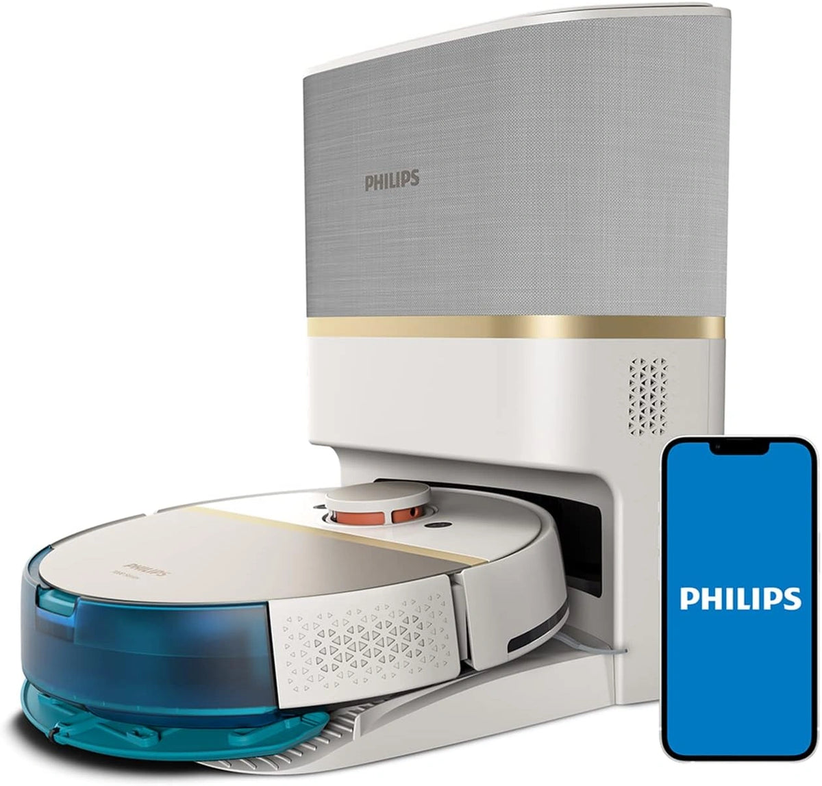PHILIPS, Aspirateur, connecté, Blanc