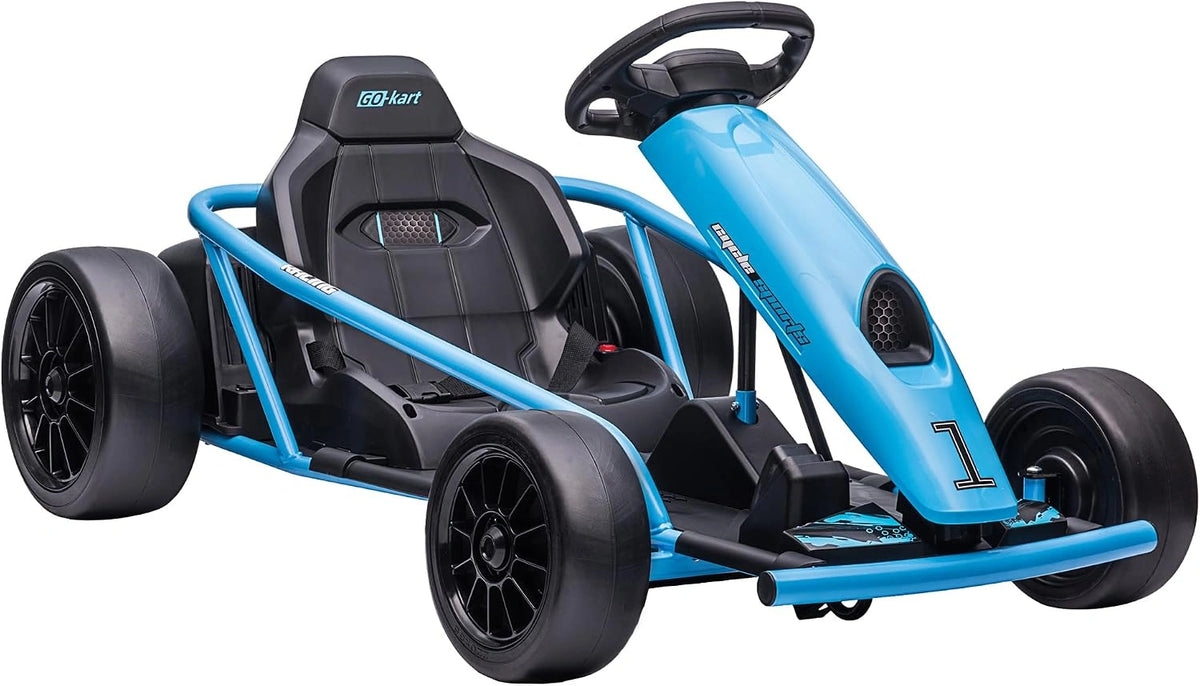 HOMCOM, Appareil électrique, 24 V, Bleu