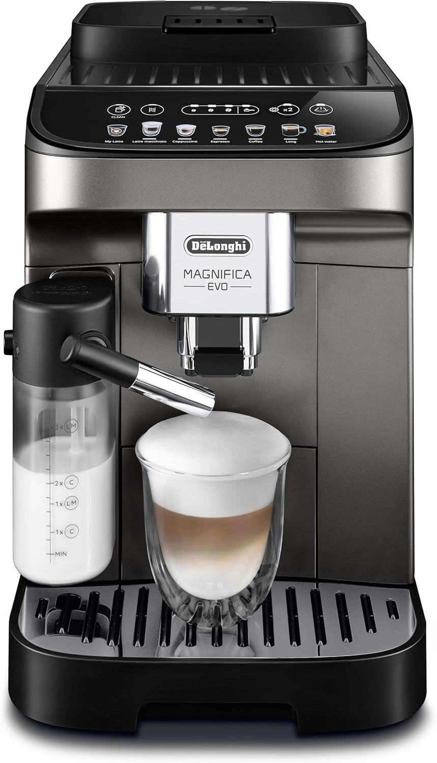 De'Longhi, Machine à café, fonctionnement automatique, Noir/Argenté