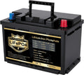 LiFePO4, Batterie, 12 V, Bluetooth, format compact