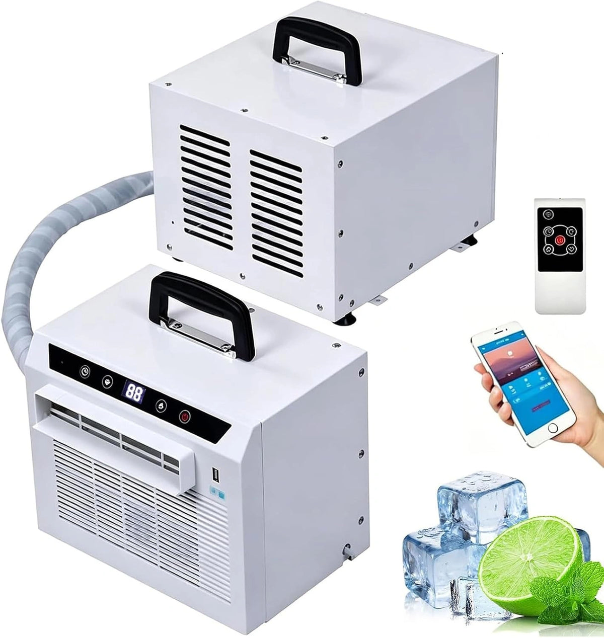Climatiseur, 3000BTU, format mobile