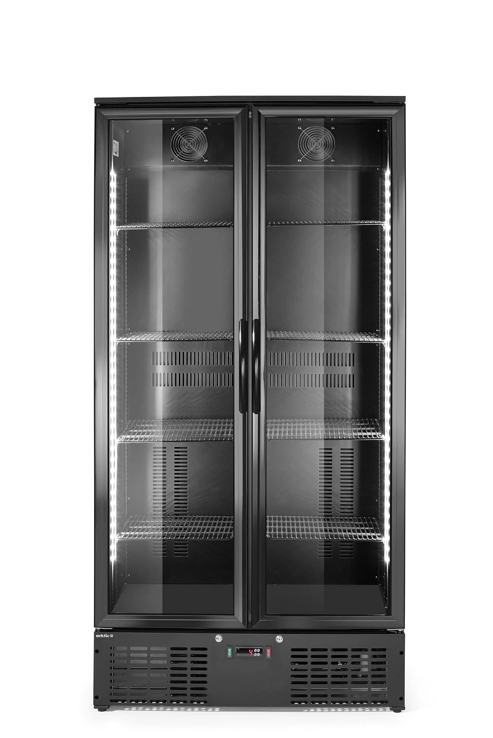 HENDI, Réfrigérateur à boissons, 384L, 365W, 220V, Noir
