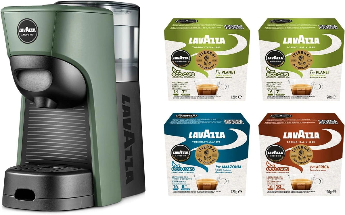 Lavazza, Machine à café, 220-240, 0,6 litre, 1450 W, 240 V, Vert