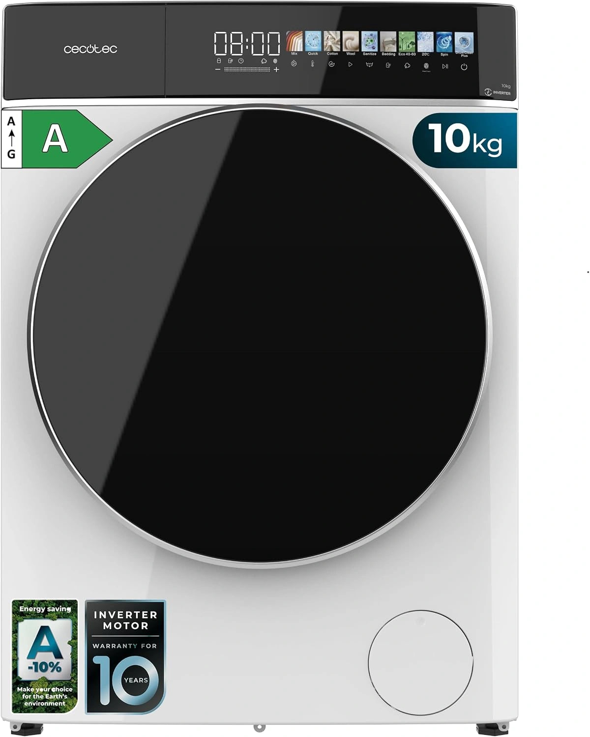 Cecotec, Lave-linge, technologie Inverter