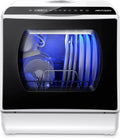 AIRMSEN, Lave-vaisselle, 5L, commande tactile, Noir/Blanc