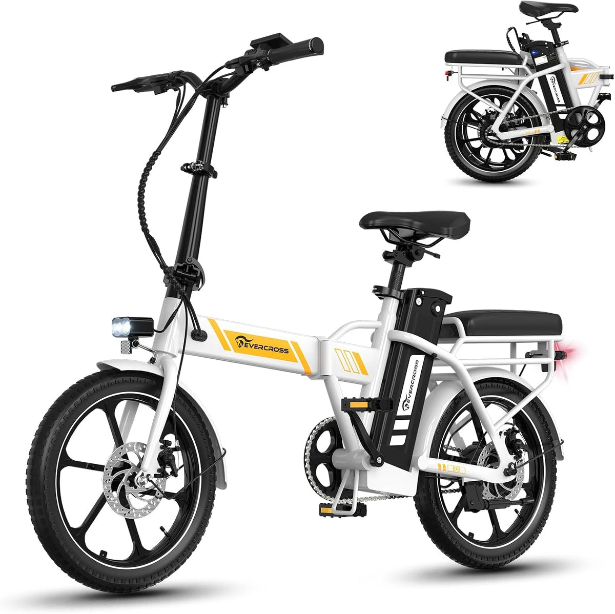 EVERCROSS, Batterie, 25KM, 250W, 36V, 48V