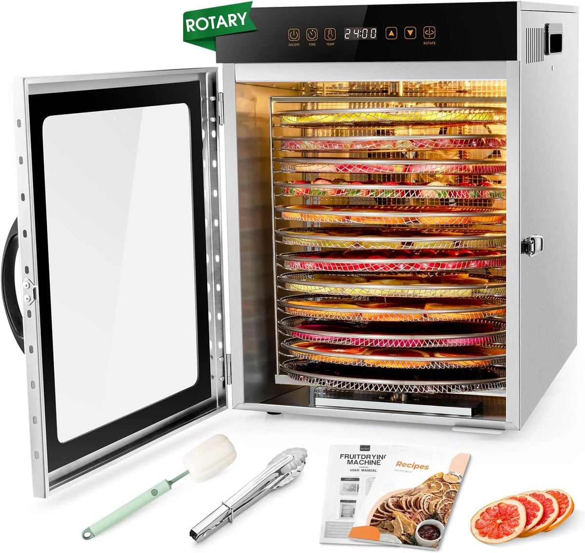 Kwasyo, Ventilateur, 1000W, Argenté