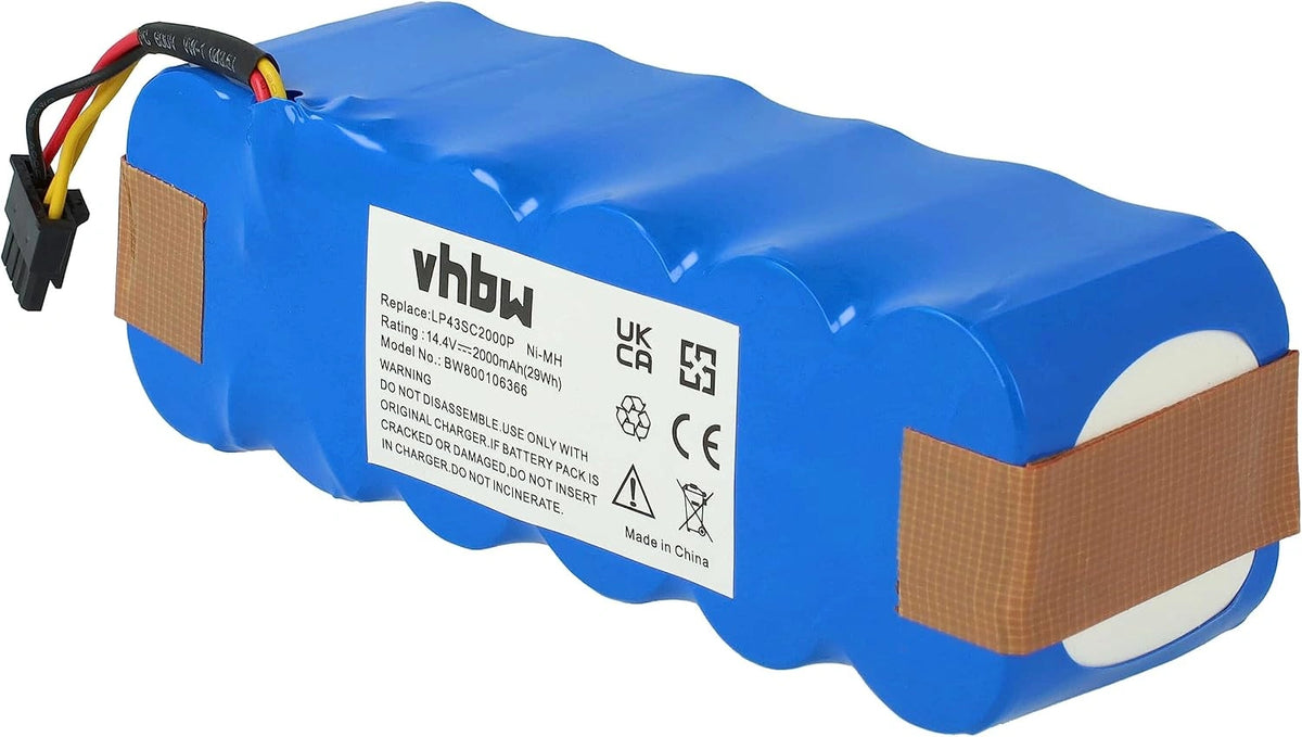 vhbw, Batterie, LP43SC2000P