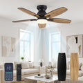 Ventilateur, avec télécommande, Noir
