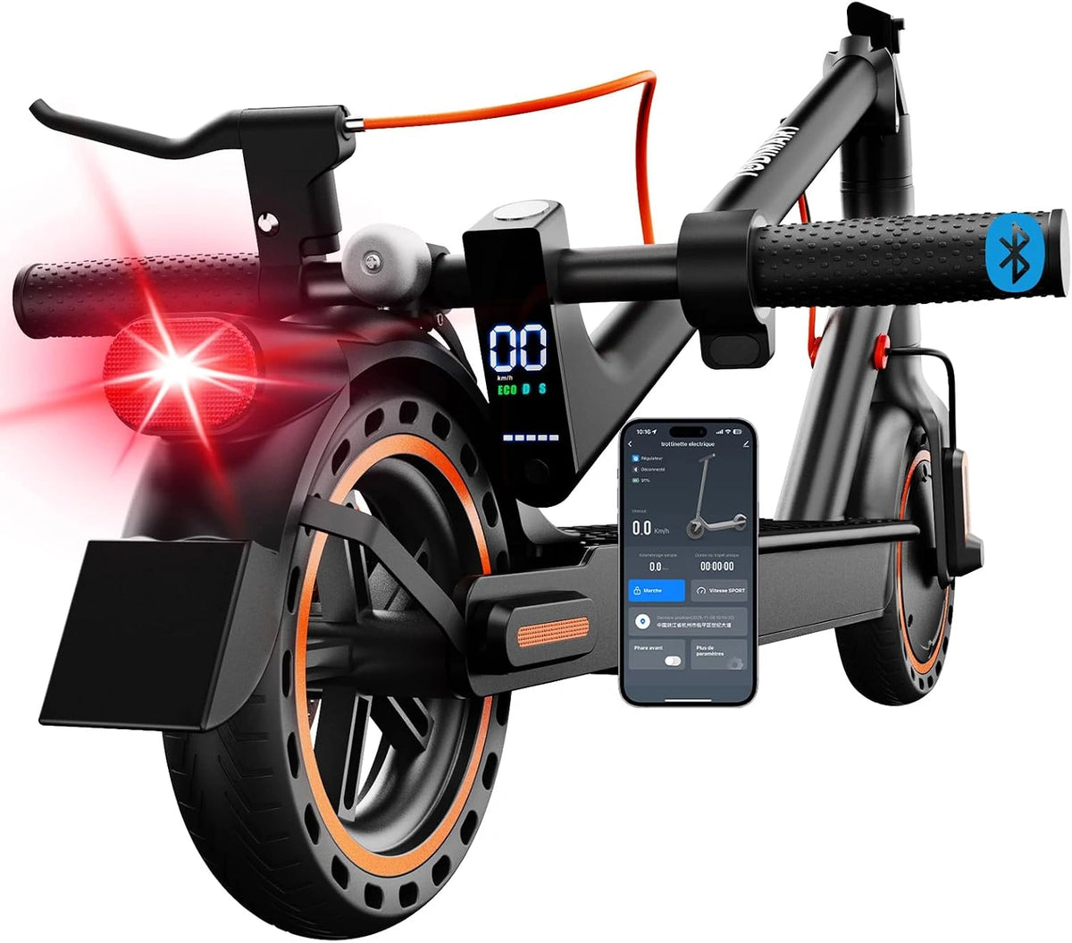 TODIMART, Batterie, 25KM, 350W, 36V