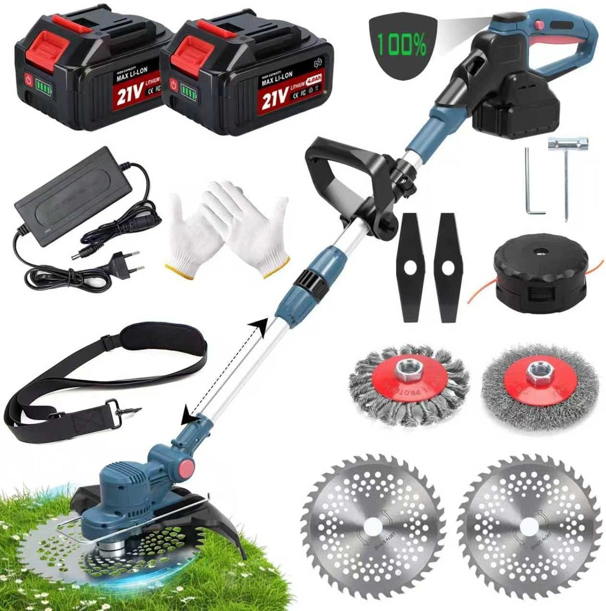 Coupe, Batterie, 750 W, 21 V, sans fil