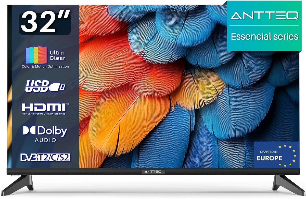 Antteq, Téléviseur, E32-AH1Q1L, 32 Pouces