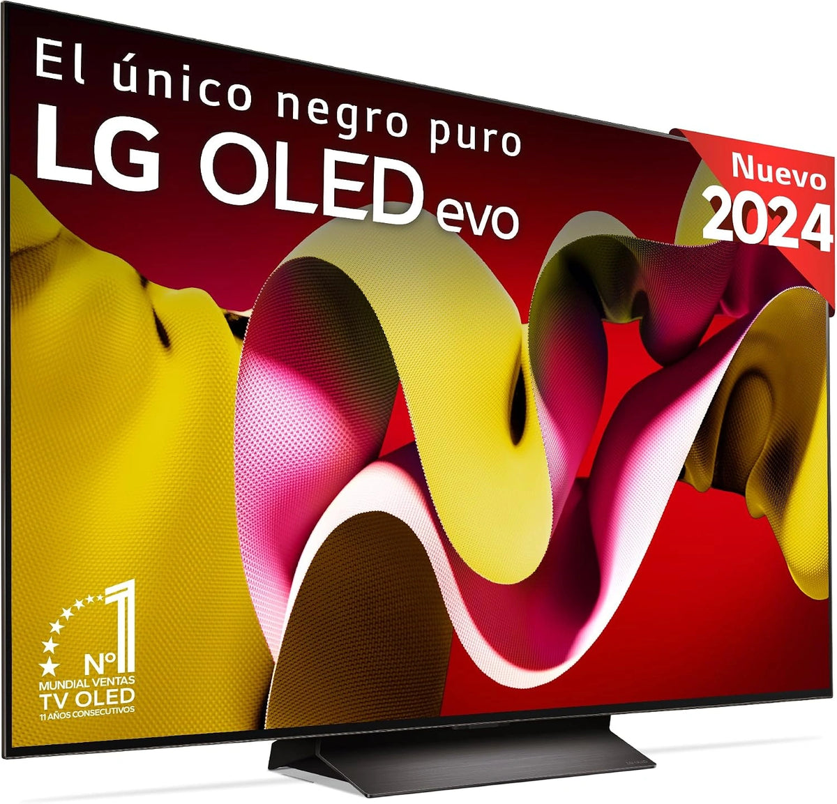 TV, Téléviseur, OLED77C4, connecté, Noir