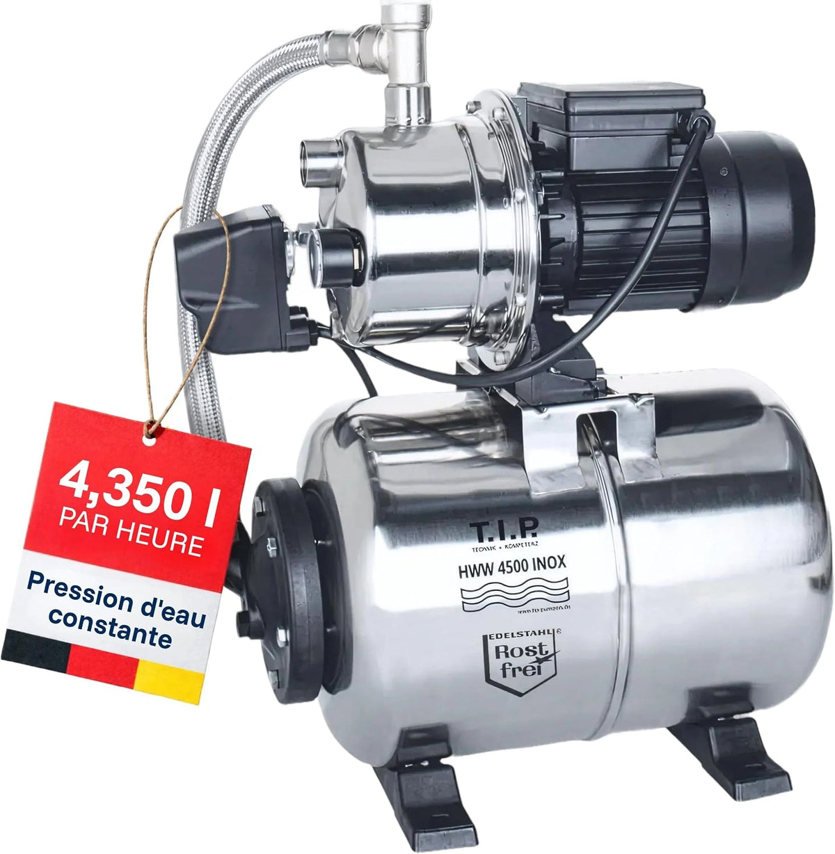 T.I.P., Appareil électrique, 22 L, 1200 W, Argenté