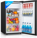FOHERE, Réfrigérateur, 91L, fonctionnement silencieux, Noir