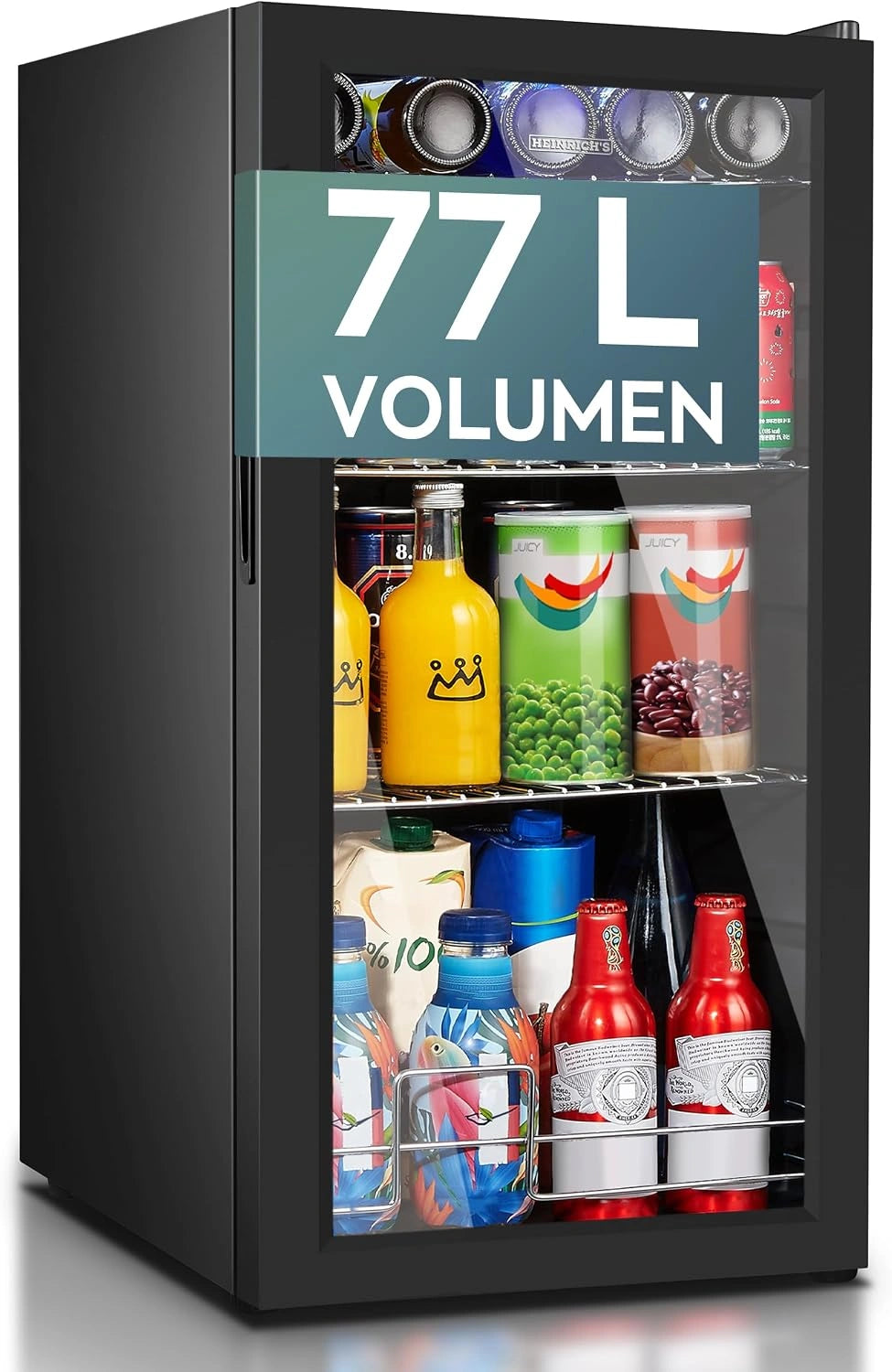 Heinrich´s, Réfrigérateur à boissons, fonctionnement silencieux, format compact