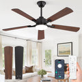 ZMISHIBO, Ventilateur, avec télécommande, fonctionnement silencieux, Noir